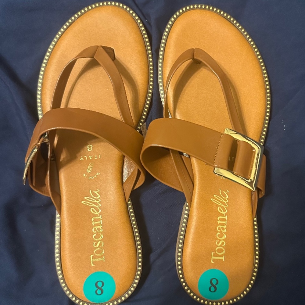 Toscanella sandals. Women’s size 8. Brand new. $35.